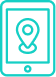 GNSS/GPS on site setup and positioning icon